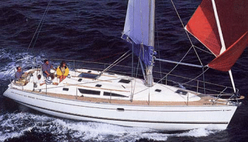Sun Odyssey 40 sailing