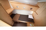 Bunk Cabin, Top Bunk Folded