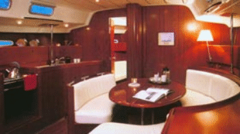 Beneteau First 47.7 interior