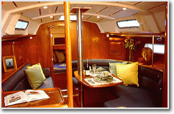 Oceanis 361 interior