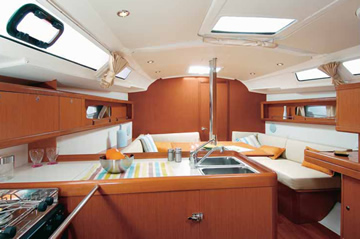 Beneteau oceanis 37 Interior