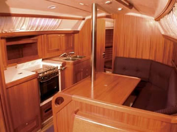 Elan 36 Interior