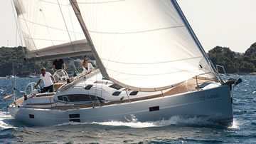 Elan 494 sailing