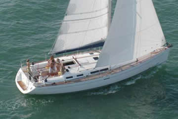 Dufour 455 sailing