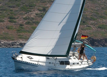 Gib Sea 422 Sailing