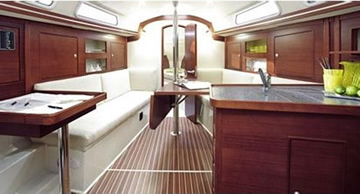Hanse 315 Interior