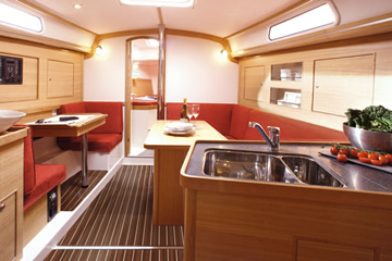 Hanse 342 Interior