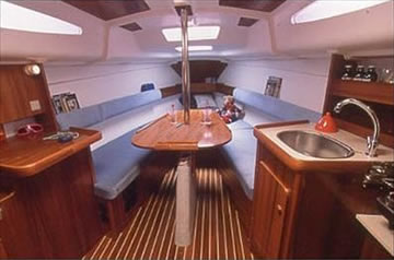 Sun Odyssey 24.2 interior