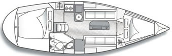 Bavaria 31 Layout