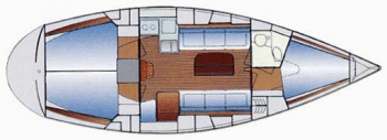 Bavaria 34 Layout