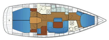 Bavaria 39 layout