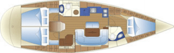 Bavaria 41 Layout