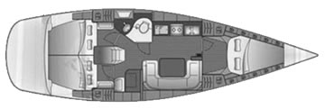 Bavaria 42 Match Layout