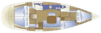 Bavaria 44 layout