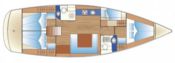 Bavaria 47 layout