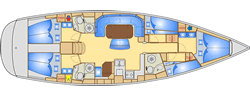 Bavaria 50 Layout